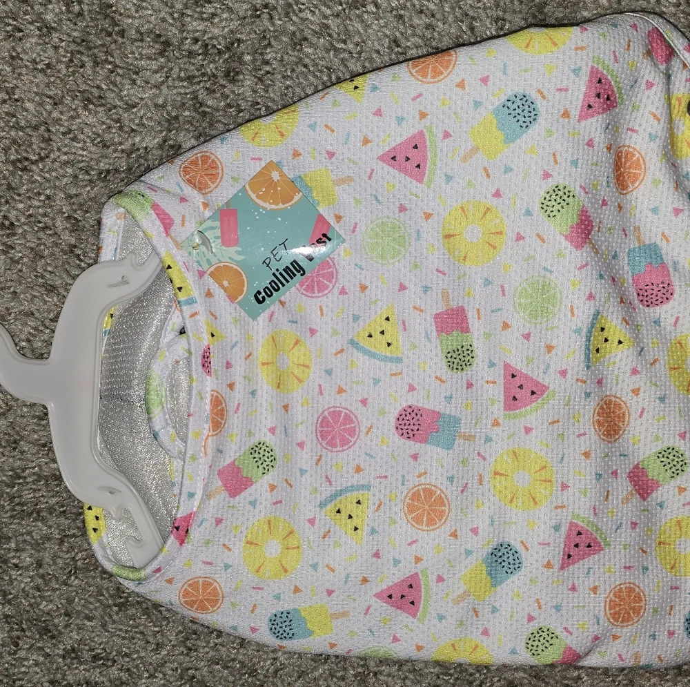New Colorful Fruit and Ice Cream Dog Shirt